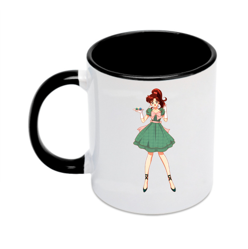 （画像用） 美少女戦士セーラームーン 木野 まこと きの まこと Sailor Moon Kino Makoto （セーラージュピター；Sailor Jupiter） カラーマグカップ