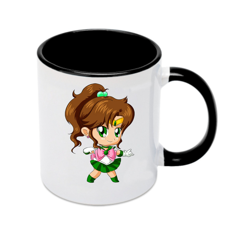 （画像用） 美少女戦士セーラームーン 木野 まこと きの まこと Sailor Moon Kino Makoto （セーラージュピター；Sailor Jupiter） カラーマグカップ
