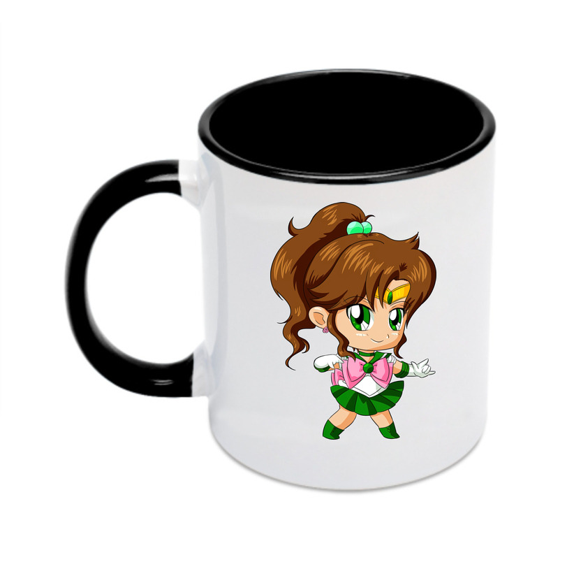 （画像用） 美少女戦士セーラームーン 木野 まこと きの まこと Sailor Moon Kino Makoto （セーラージュピター；Sailor Jupiter） カラーマグカップ