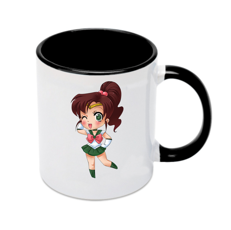 （画像用） 美少女戦士セーラームーン 木野 まこと きの まこと Sailor Moon Kino Makoto （セーラージュピター；Sailor Jupiter） カラーマグカップ