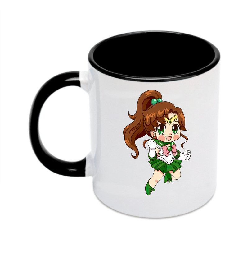 （画像用） 美少女戦士セーラームーン 木野 まこと きの まこと Sailor Moon Kino Makoto （セーラージュピター；Sailor Jupiter） カラーマグカップ