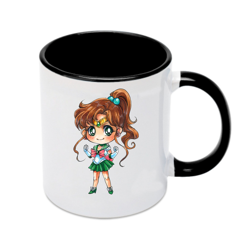 （画像用） 美少女戦士セーラームーン 木野 まこと きの まこと Sailor Moon Kino Makoto （セーラージュピター；Sailor Jupiter） カラーマグカップ