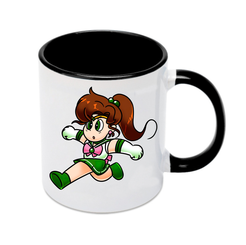 （画像用） 美少女戦士セーラームーン 木野 まこと きの まこと Sailor Moon Kino Makoto （セーラージュピター；Sailor Jupiter） カラーマグカップ
