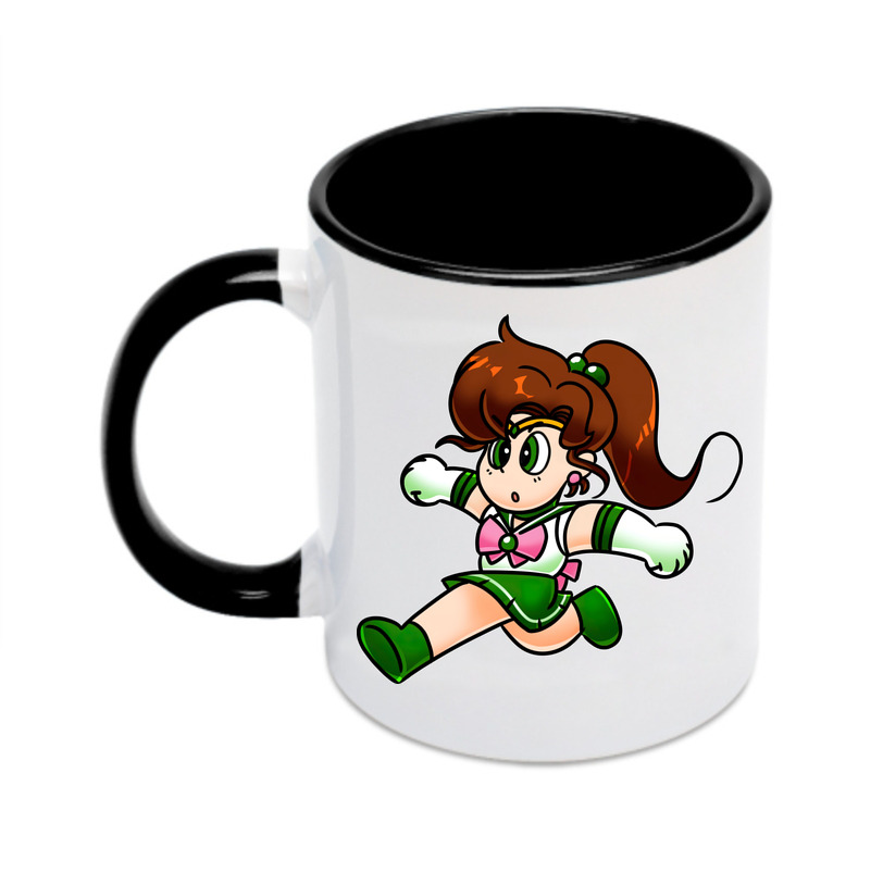 （画像用） 美少女戦士セーラームーン 木野 まこと きの まこと Sailor Moon Kino Makoto （セーラージュピター；Sailor Jupiter） カラーマグカップ