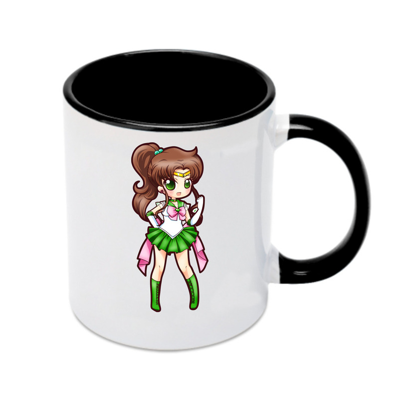 （画像用） 美少女戦士セーラームーン 木野 まこと きの まこと Sailor Moon Kino Makoto （セーラージュピター；Sailor Jupiter） カラーマグカップ