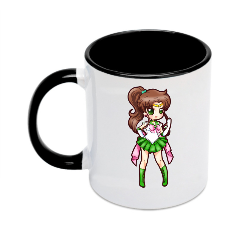 （画像用） 美少女戦士セーラームーン 木野 まこと きの まこと Sailor Moon Kino Makoto （セーラージュピター；Sailor Jupiter） カラーマグカップ