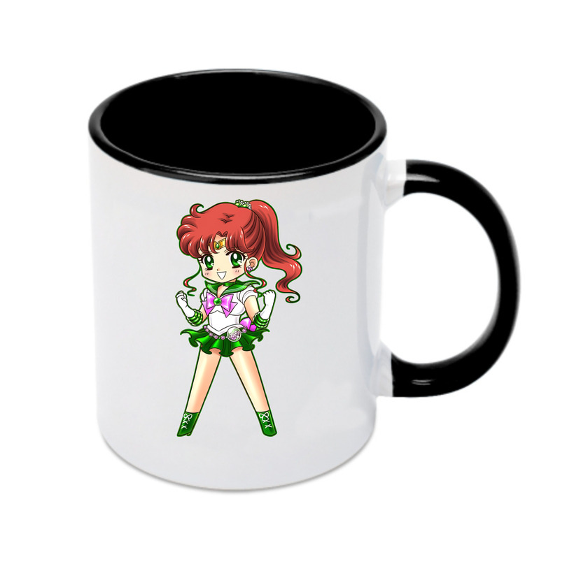 （画像用） 美少女戦士セーラームーン 木野 まこと きの まこと Sailor Moon Kino Makoto （セーラージュピター；Sailor Jupiter） カラーマグカップ