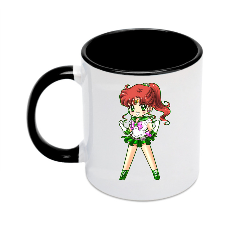 （画像用） 美少女戦士セーラームーン 木野 まこと きの まこと Sailor Moon Kino Makoto （セーラージュピター；Sailor Jupiter） カラーマグカップ