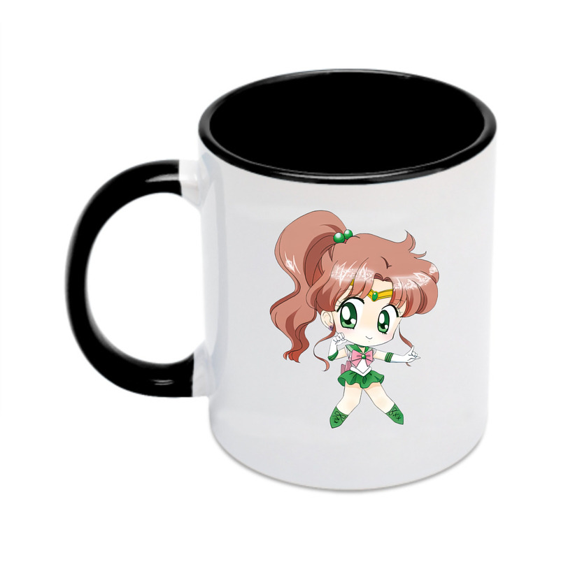 （画像用） 美少女戦士セーラームーン 木野 まこと きの まこと Sailor Moon Kino Makoto （セーラージュピター；Sailor Jupiter） カラーマグカップ