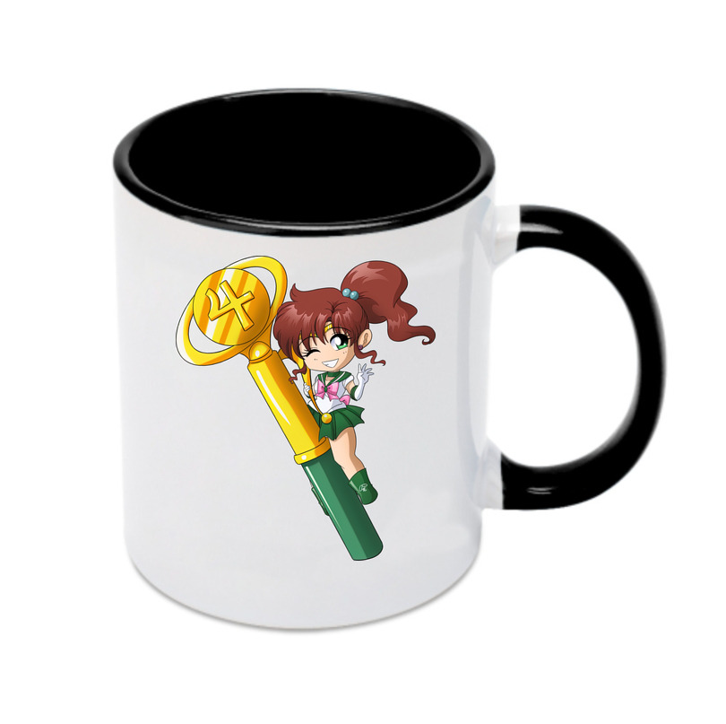 （画像用） 美少女戦士セーラームーン 木野 まこと きの まこと Sailor Moon Kino Makoto （セーラージュピター；Sailor Jupiter） カラーマグカップ