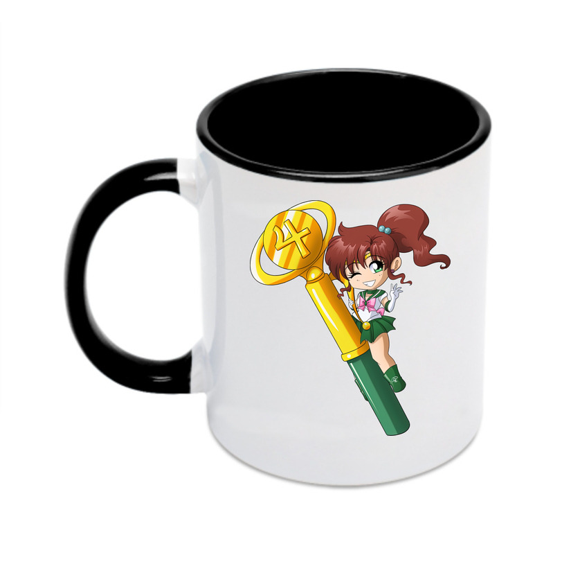 （画像用） 美少女戦士セーラームーン 木野 まこと きの まこと Sailor Moon Kino Makoto （セーラージュピター；Sailor Jupiter） カラーマグカップ