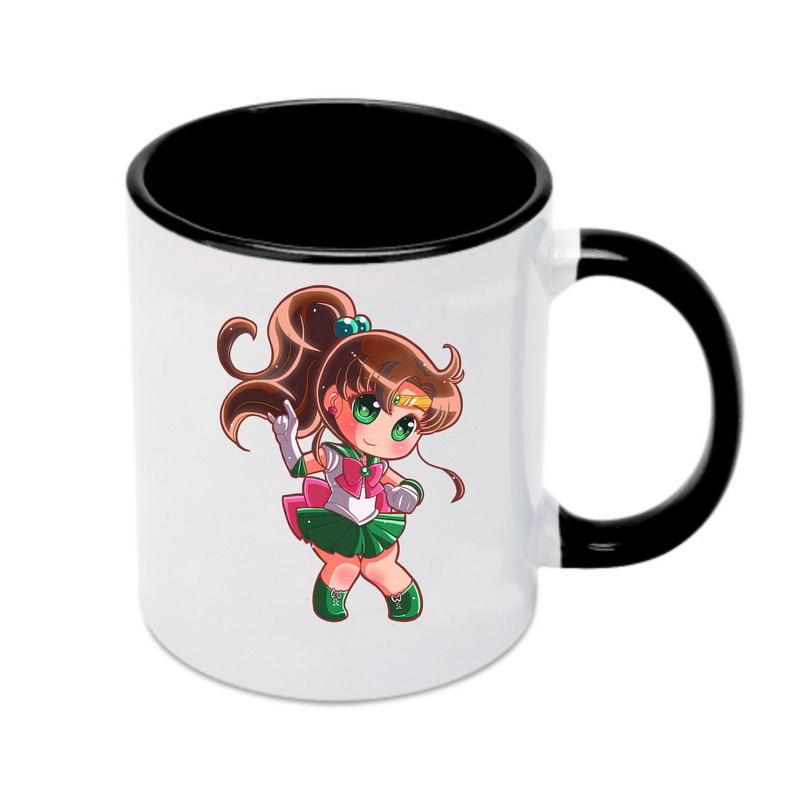 （画像用） 美少女戦士セーラームーン 木野 まこと きの まこと Sailor Moon Kino Makoto （セーラージュピター；Sailor Jupiter） カラーマグカップ
