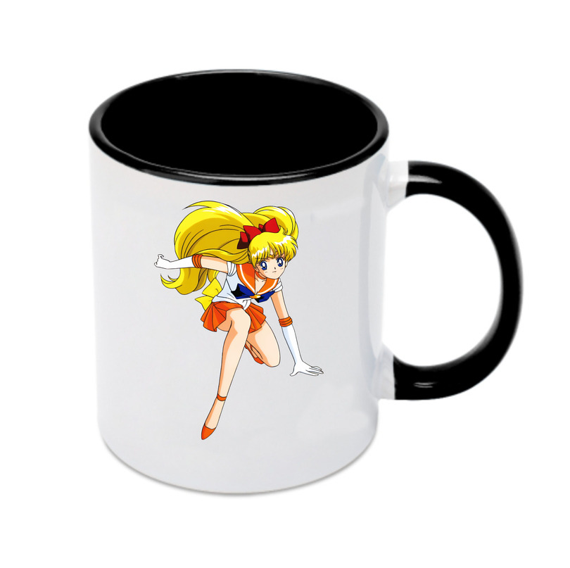 （画像用） 美少女戦士セーラームーン 愛野 美奈子 あいの みなこ Sailor Moon Aino Minako カラーマグカップ