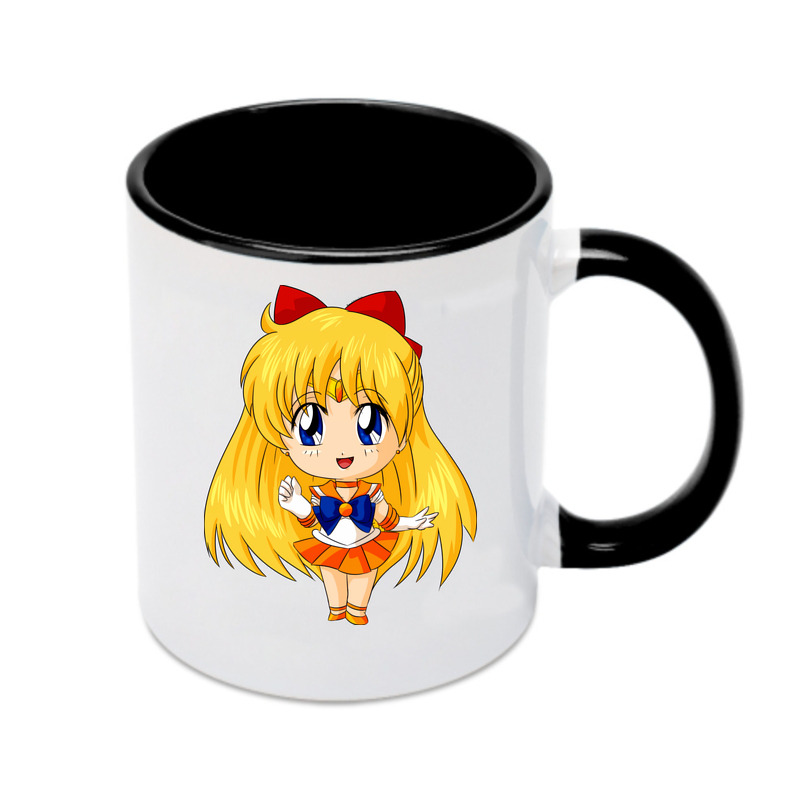 （画像用） 美少女戦士セーラームーン 愛野 美奈子 あいの みなこ Sailor Moon Aino Minako カラーマグカップ