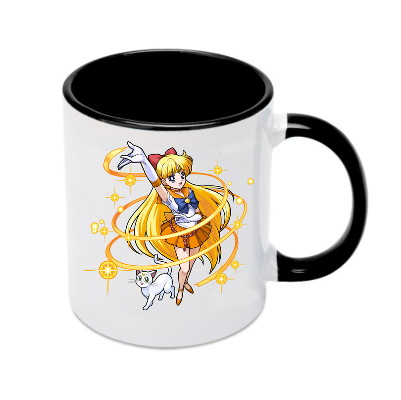 （画像用） 美少女戦士セーラームーン 愛野 美奈子 あいの みなこ Sailor Moon Aino Minako カラーマグカップ