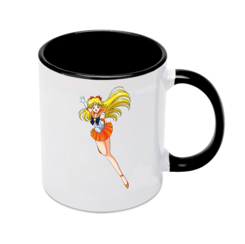 （画像用） 美少女戦士セーラームーン 愛野 美奈子 あいの みなこ Sailor Moon Aino Minako カラーマグカップ