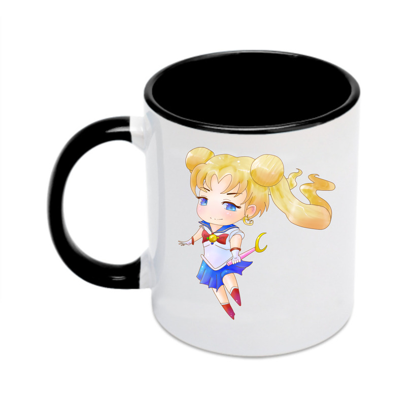 （画像用） 美少女戦士セーラームーン 愛野 美奈子 あいの みなこ Sailor Moon Aino Minako カラーマグカップ