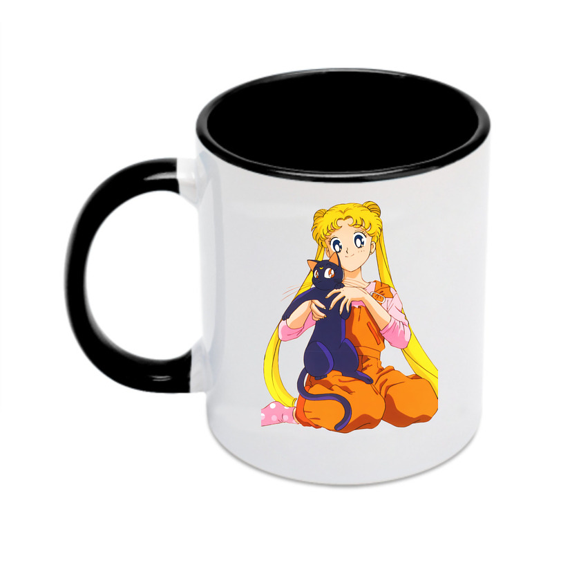 （画像用） 美少女戦士セーラームーン 愛野 美奈子 あいの みなこ Sailor Moon Aino Minako カラーマグカップ