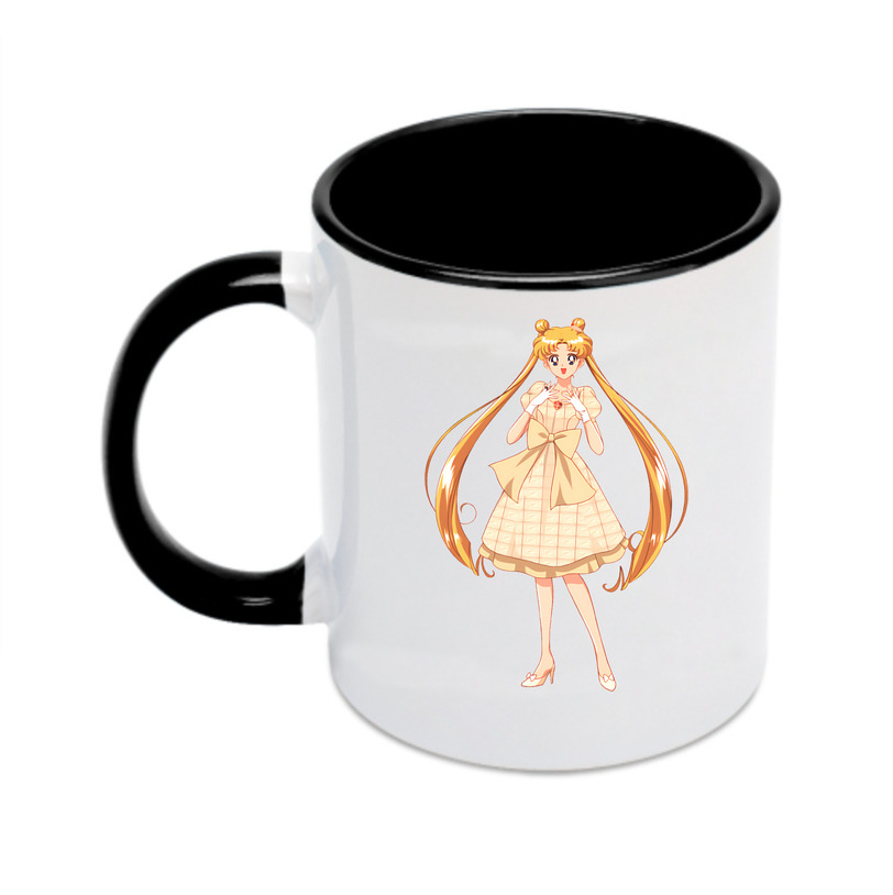 （画像用） 美少女戦士セーラームーン 愛野 美奈子 あいの みなこ Sailor Moon Aino Minako カラーマグカップ