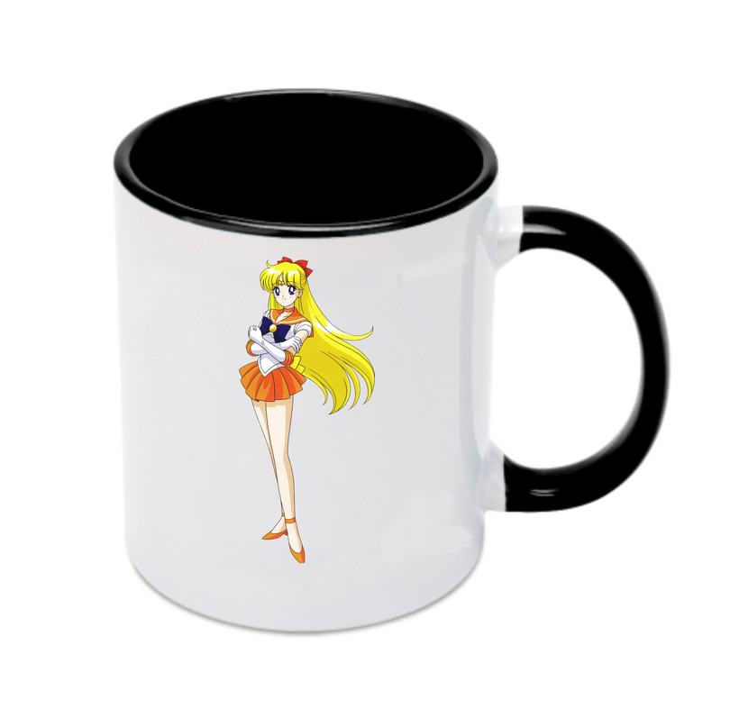 （画像用） 美少女戦士セーラームーン 愛野 美奈子 あいの みなこ Sailor Moon Aino Minako カラーマグカップ