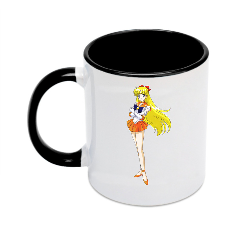（画像用） 美少女戦士セーラームーン 愛野 美奈子 あいの みなこ Sailor Moon Aino Minako カラーマグカップ