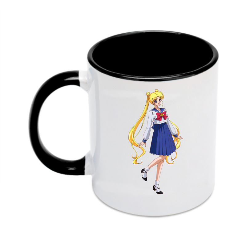 （画像用） 美少女戦士セーラームーン 愛野 美奈子 あいの みなこ Sailor Moon Aino Minako カラーマグカップ