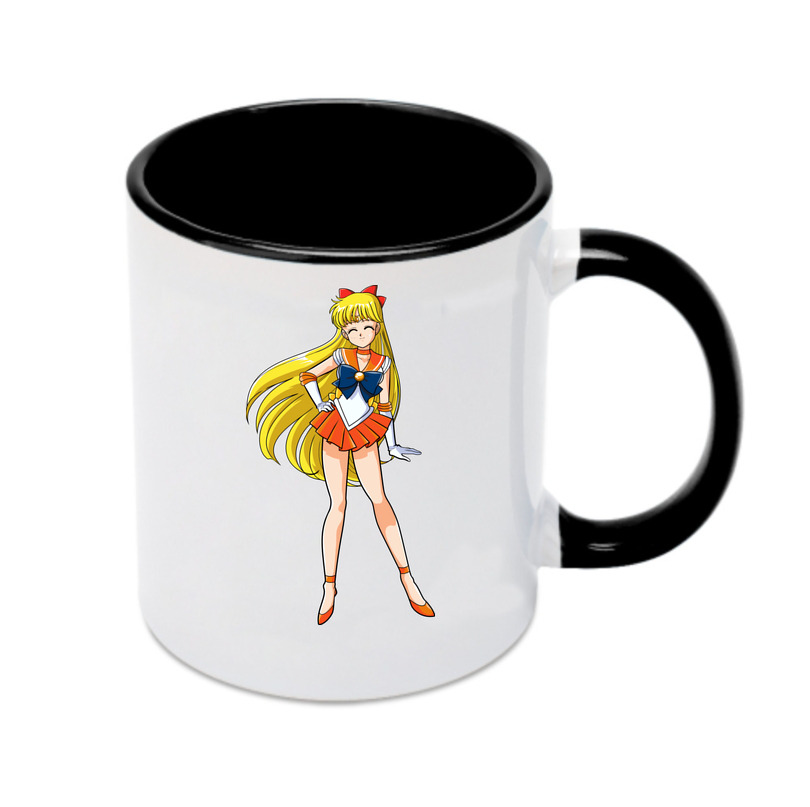 （画像用） 美少女戦士セーラームーン 愛野 美奈子 あいの みなこ Sailor Moon Aino Minako カラーマグカップ