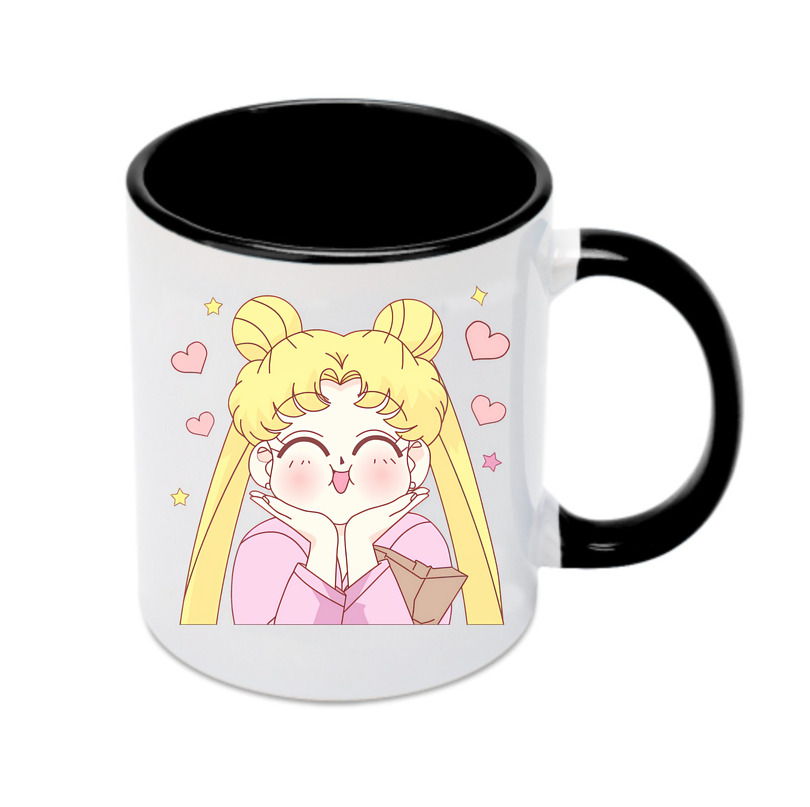 （画像用） 美少女戦士セーラームーン 愛野 美奈子 あいの みなこ Sailor Moon Aino Minako カラーマグカップ