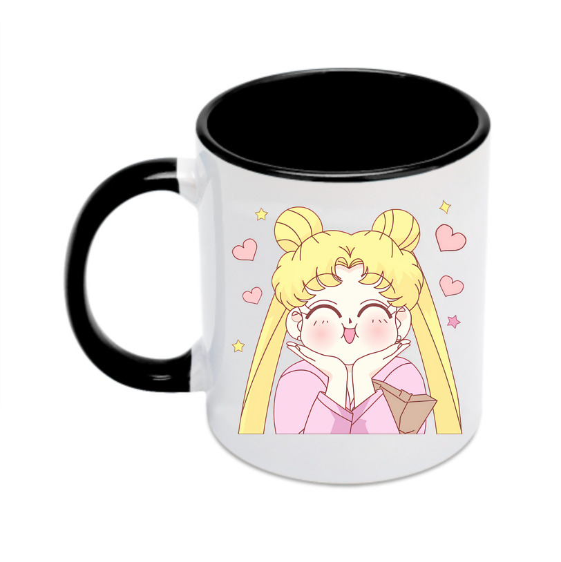 （画像用） 美少女戦士セーラームーン 愛野 美奈子 あいの みなこ Sailor Moon Aino Minako カラーマグカップ