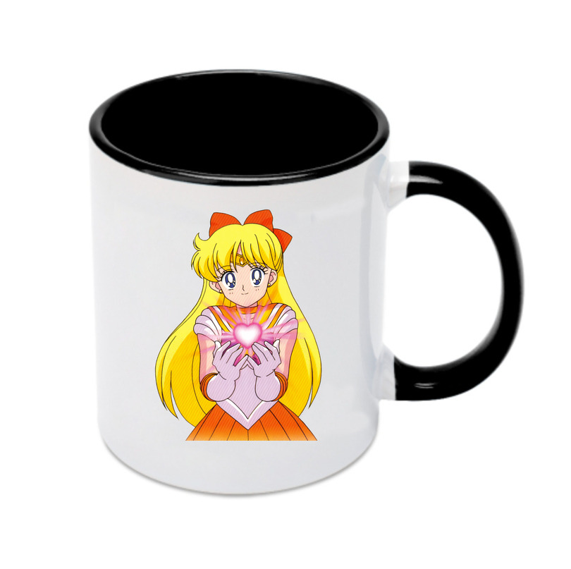 （画像用） 美少女戦士セーラームーン 愛野 美奈子 あいの みなこ Sailor Moon Aino Minako カラーマグカップ