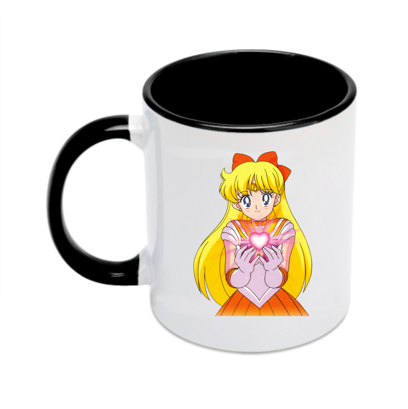 （画像用） 美少女戦士セーラームーン 愛野 美奈子 あいの みなこ Sailor Moon Aino Minako カラーマグカップ