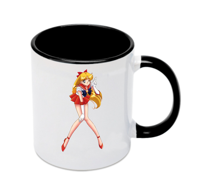 （画像用） 美少女戦士セーラームーン 愛野 美奈子 あいの みなこ Sailor Moon Aino Minako カラーマグカップ
