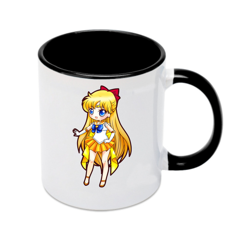 （画像用） 美少女戦士セーラームーン 愛野 美奈子 あいの みなこ Sailor Moon Aino Minako カラーマグカップ