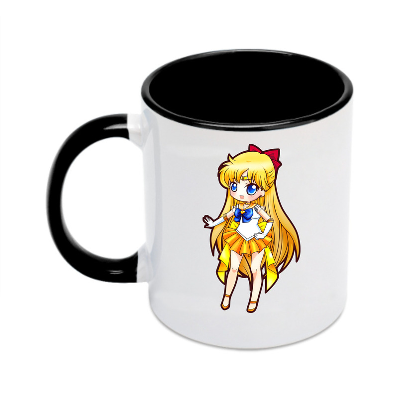 （画像用） 美少女戦士セーラームーン 愛野 美奈子 あいの みなこ Sailor Moon Aino Minako カラーマグカップ