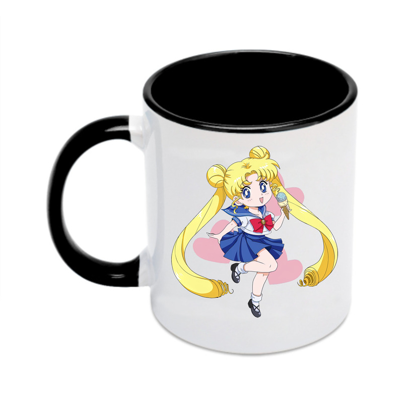 （画像用） 美少女戦士セーラームーン 愛野 美奈子 あいの みなこ Sailor Moon Aino Minako カラーマグカップ