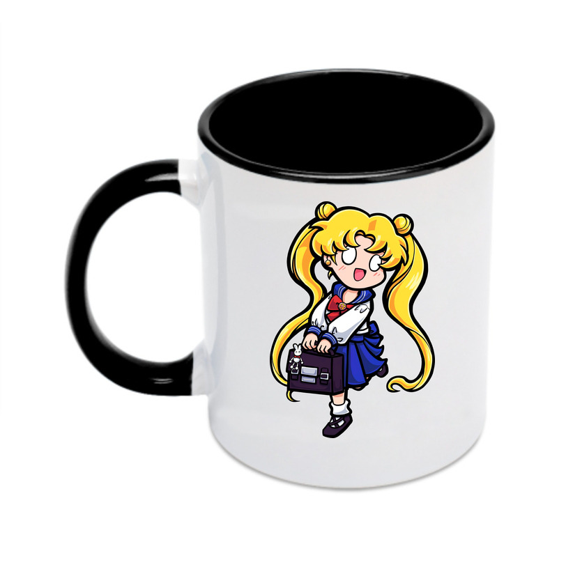 （画像用） 美少女戦士セーラームーン 愛野 美奈子 あいの みなこ Sailor Moon Aino Minako カラーマグカップ