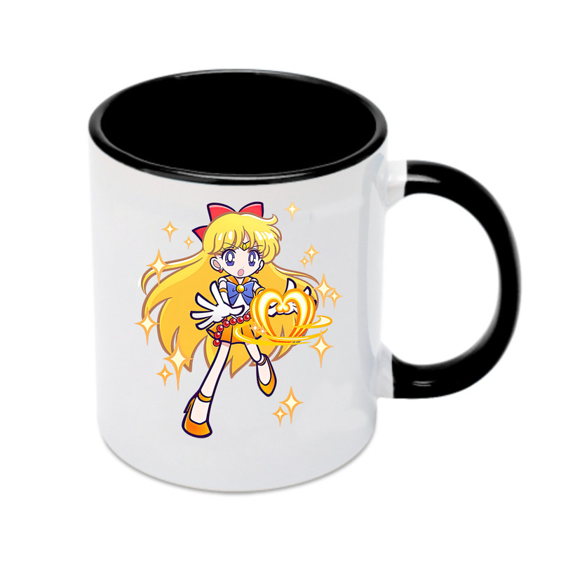 （画像用） 美少女戦士セーラームーン 愛野 美奈子 あいの みなこ Sailor Moon Aino Minako カラーマグカップ