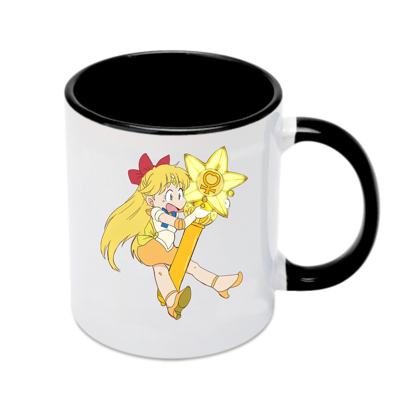 （画像用） 美少女戦士セーラームーン 愛野 美奈子 あいの みなこ Sailor Moon Aino Minako カラーマグカップ