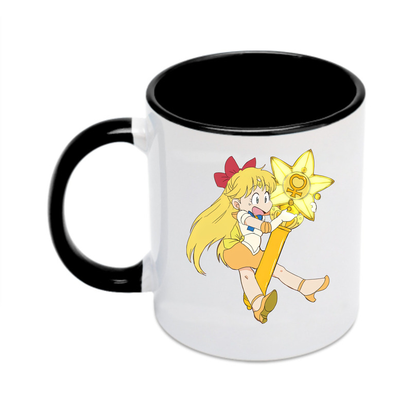（画像用） 美少女戦士セーラームーン 愛野 美奈子 あいの みなこ Sailor Moon Aino Minako カラーマグカップ