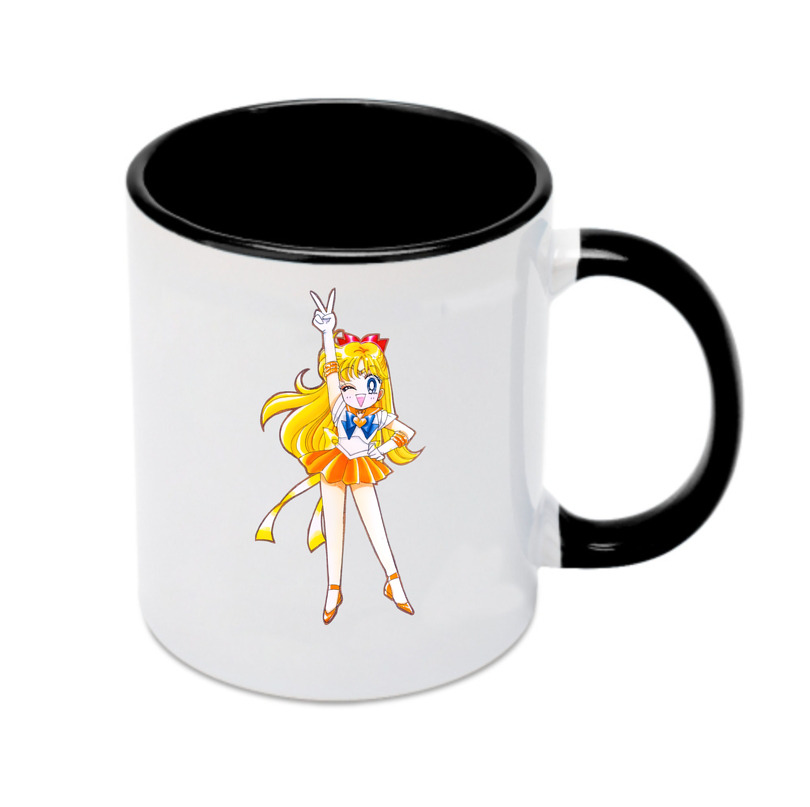 （画像用） 美少女戦士セーラームーン 愛野 美奈子 あいの みなこ Sailor Moon Aino Minako カラーマグカップ