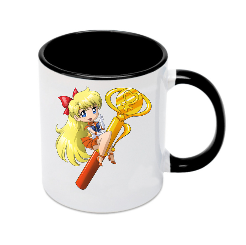 （画像用） 美少女戦士セーラームーン 愛野 美奈子 あいの みなこ Sailor Moon Aino Minako カラーマグカップ
