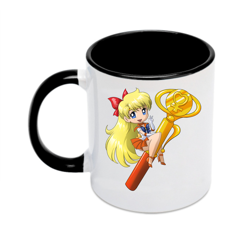（画像用） 美少女戦士セーラームーン 愛野 美奈子 あいの みなこ Sailor Moon Aino Minako カラーマグカップ