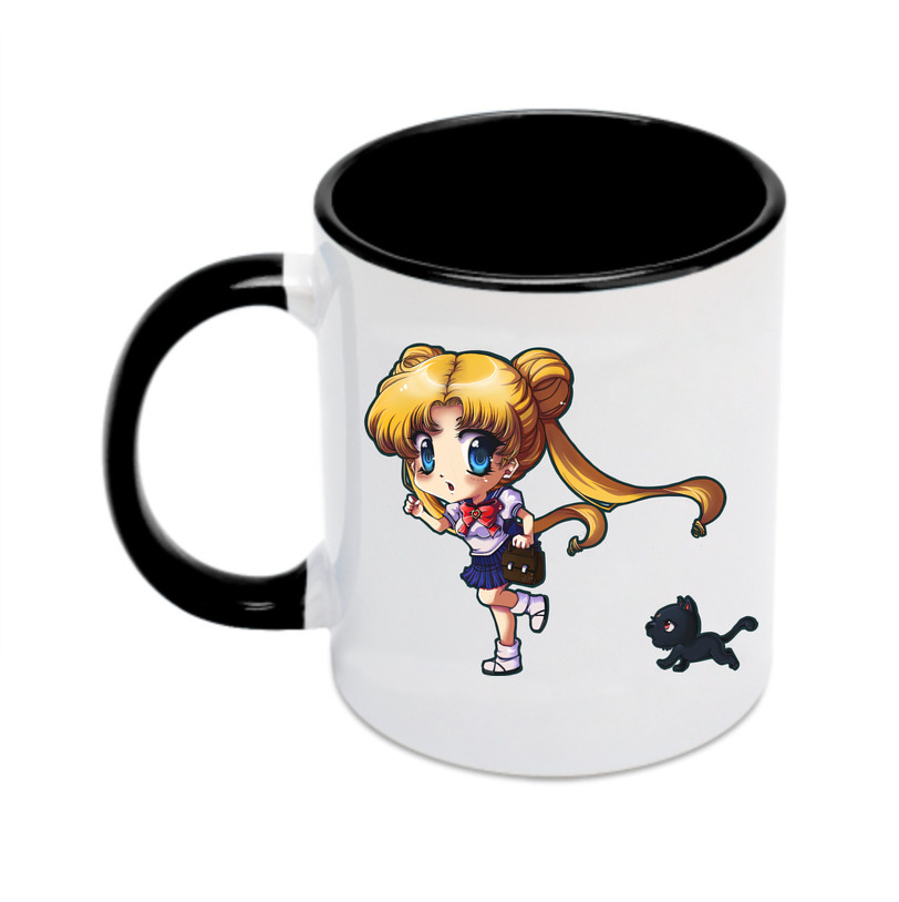 （画像用） 美少女戦士セーラームーン 愛野 美奈子 あいの みなこ Sailor Moon Aino Minako カラーマグカップ