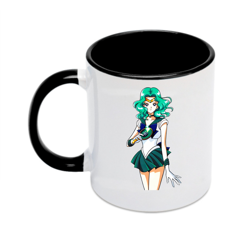 （画像用） 美少女戦士セーラームーン 海王 みちる（かいおう みちる） Sailor Moon Kaiou Michiru カラーマグカップ