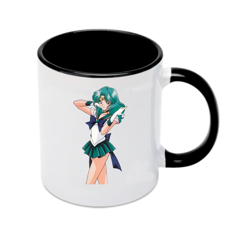 （画像用） 美少女戦士セーラームーン 海王 みちる（かいおう みちる） Sailor Moon Kaiou Michiru カラーマグカップ