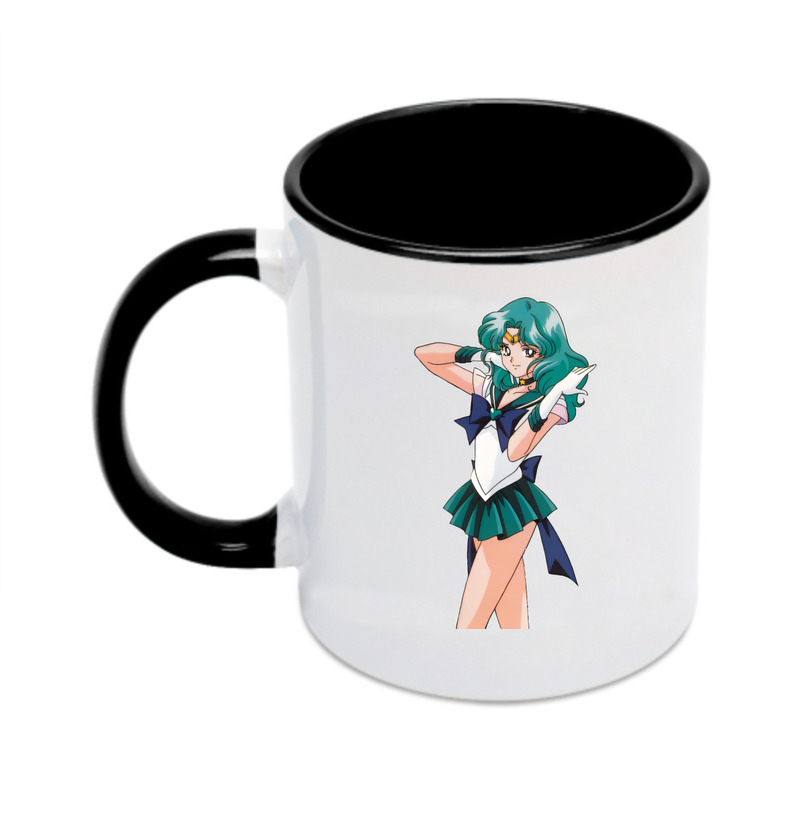 （画像用） 美少女戦士セーラームーン 海王 みちる（かいおう みちる） Sailor Moon Kaiou Michiru カラーマグカップ
