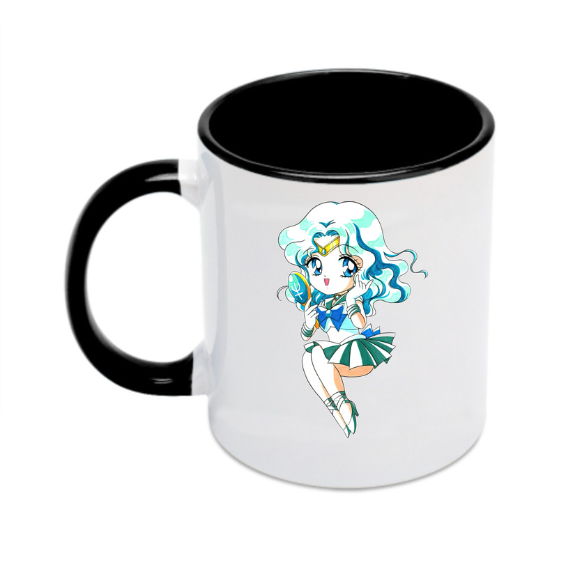 （画像用） 美少女戦士セーラームーン 海王 みちる（かいおう みちる） Sailor Moon Kaiou Michiru カラーマグカップ