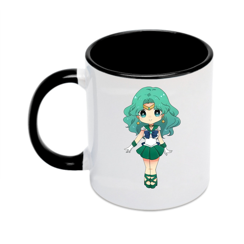 （画像用） 美少女戦士セーラームーン 海王 みちる（かいおう みちる） Sailor Moon Kaiou Michiru カラーマグカップ