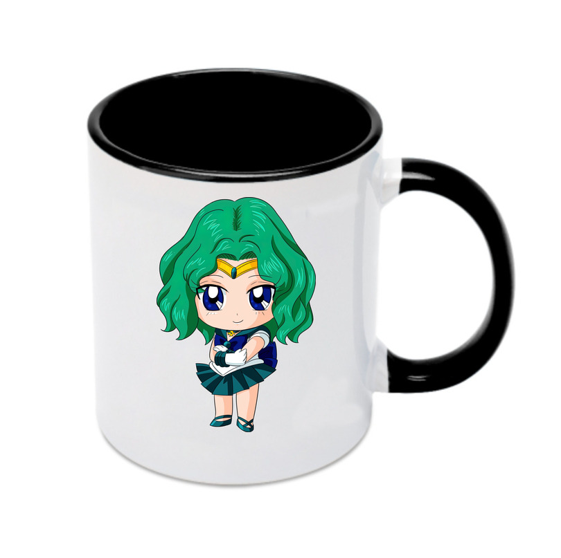 （画像用） 美少女戦士セーラームーン 海王 みちる（かいおう みちる） Sailor Moon Kaiou Michiru カラーマグカップ