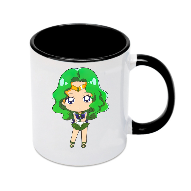 （画像用） 美少女戦士セーラームーン 海王 みちる（かいおう みちる） Sailor Moon Kaiou Michiru カラーマグカップ